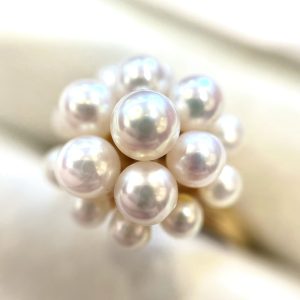 K18 パールリング