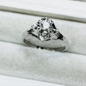 Pt900 リング 指輪 ダイヤモンド