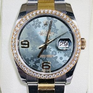 ROLEX ロレックス デイトジャスト グリーンフラワー
