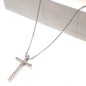 K18WG ホワイトゴールド メレダイヤモンド 0.24ct ネックレス