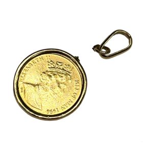 K18 18金 壊れたペンダントトップ