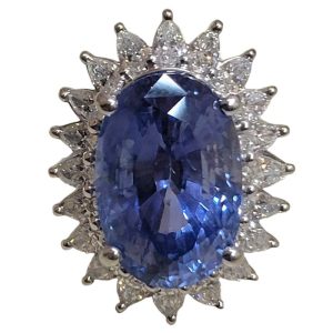 プラチナネックレストップ ピンクサファイア4.08ctダイヤモンド0.28ct