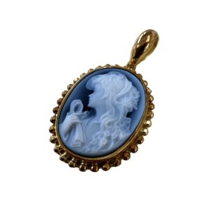 K18 カメオ トップ アクセサリー