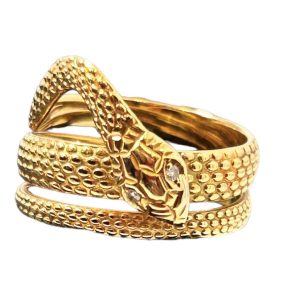 K18(18金)メレダイヤリング