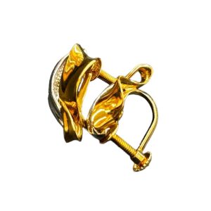 K18/Pt900 ピアス イヤリング