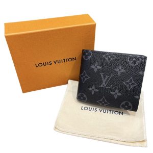 LOUIS VUITTON ルイヴィトン ポルトフォイユマルコ モノグラムエクリプス