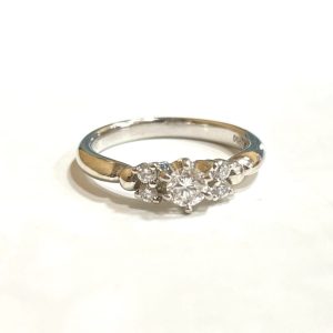 Pt850(プラチナ) ダイヤモンド4.0ct リング