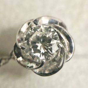 Pt900 ネクタイピン ダイヤモンド