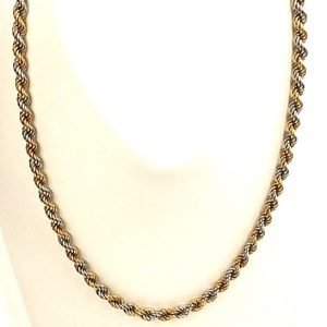 Pt850/K18 ネックレス