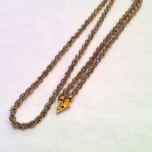 K18Pt900コンビネックレス