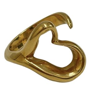 Tiffany & Co.(ティファニー) K18 オープンハートリング