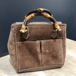 GUCCI グッチ バンブー 2way ミニハンドル バッグ ショルダー紐欠損