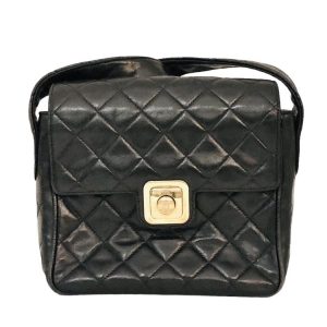 CHANEL シャネル マトラッセ スクエア ショルダーバッグ ラムスキン