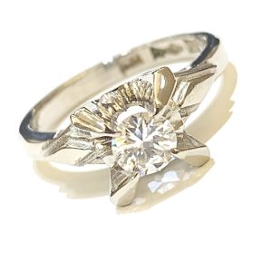 Pt900 ダイヤモンド 0.27ct リング