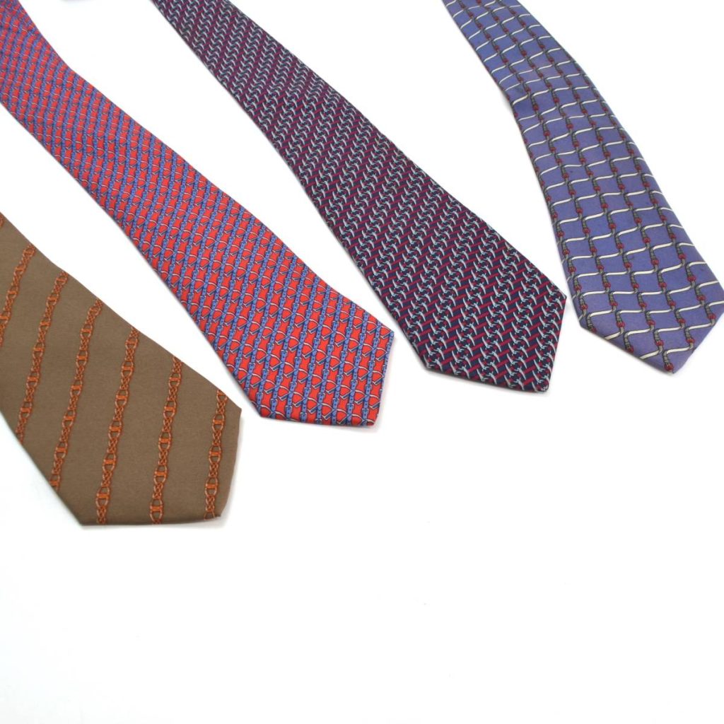 HERMES エルメス ヴィンテージ ネクタイ4点の買取実績 | 買取専門店  