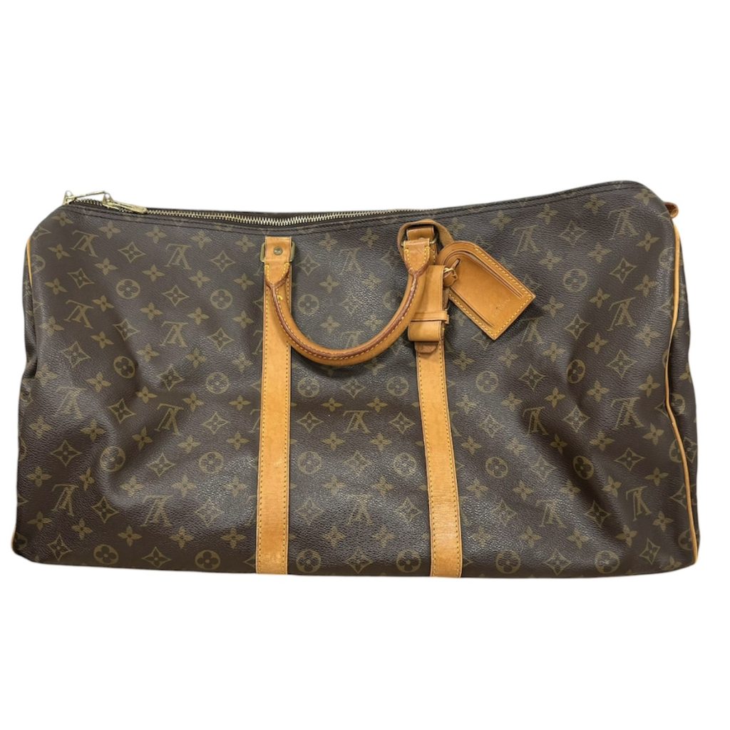 LOUIS VUITTON モノグラム キーポル55 バンドリエール ボストンバッグ 旅行かばん 鞄 ルイヴィトン