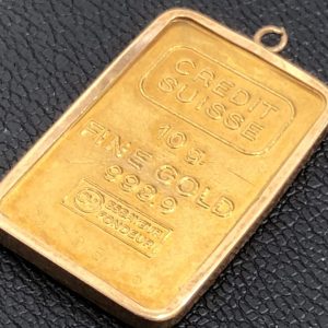 インゴットペンダントトップ  / K18フレーム