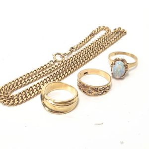 K18 18金 アクセサリーおまとめ|渋川市北橘町真壁