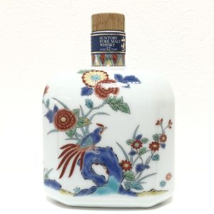 山崎 / 12年 / 有田焼 / 染付兎文変形瓶