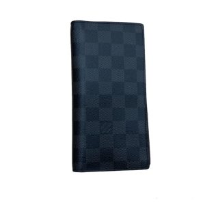 LOUIS VUITTON ルイヴィトン ポルトフォイユ・ブラザ N63212 ダミエ・コバルト 二つ折長財布