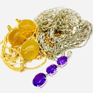 K18 Pt850 カフス ネックレス 金プラチナアクセサリーおまとめ