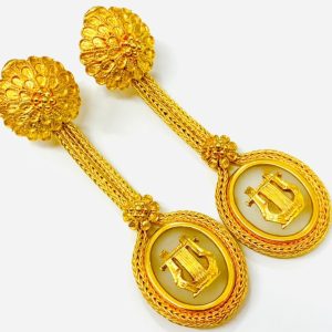 K24 イヤリング ゴールドアクセサリー