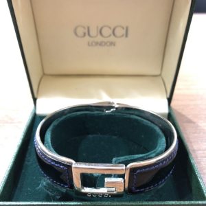 【メッキ剥がれ/箱あり】グッチ GUCCI ブレスレット バングル