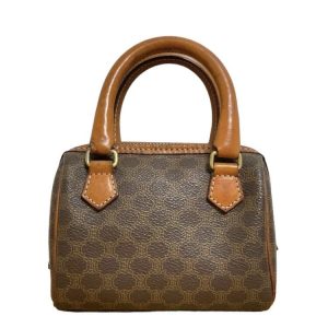 セリーヌ CELINE マカダム柄 ミニハンドバッグ