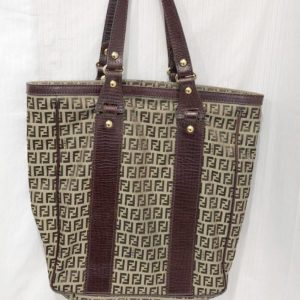 FENDI フェンディ ズッキーノ柄 トートバッグ