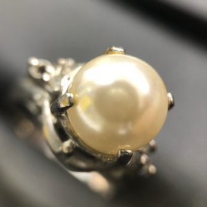 pt900パール付きリング