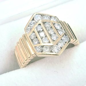 K18 リング メレダイヤ