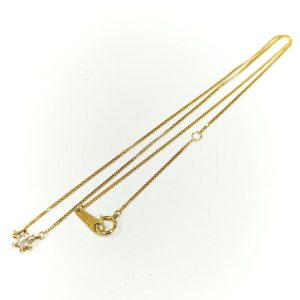 K18 18金 ダイヤモンドネックレス 0.22ct