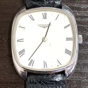 LONGINES ロンジン 腕時計 白文字盤 スクエア