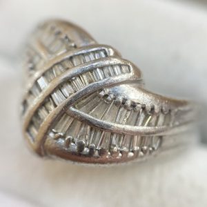 Pt900 メレダイヤ リング プラチナ900