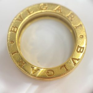 ブルガリ BVLGARI ビーゼロワン リング イエローゴールド 47(9号)