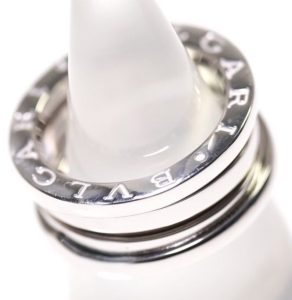 BVRGARI ブルガリ ビーゼロワン リング K18WG(18金ホワイトゴールド)