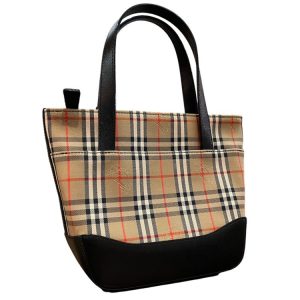 バーバリー ノバチェック ミニトートバッグ