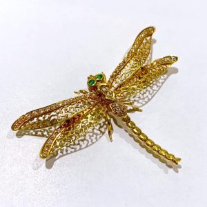 K18(18金) ブローチ アクセサリー