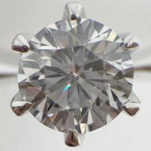 ダイヤモンドリング Pt900 0.5ct