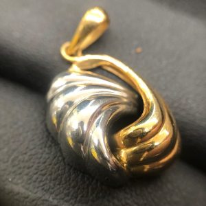 K18/Pt900 コンビペンダントトップ