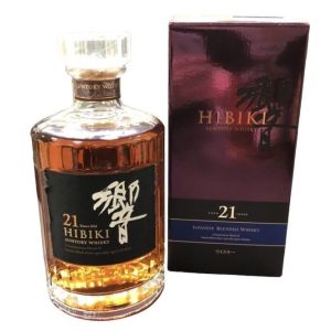 SUNTORY 響 HIBIKI 21年 箱付き ホログラム無し
