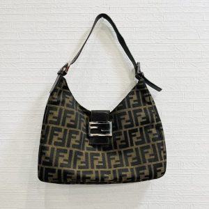 FENDI フェンディ ズッカ柄 ハンドバッグ