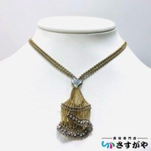 18金&プラチナ850 ネックレス K18 Pt850 コンビ 750