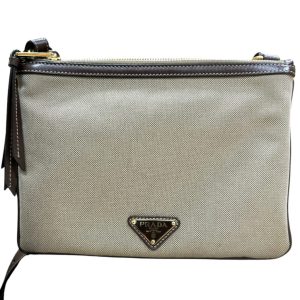 PRADA プラダ キャンバス ショルダーバッグ