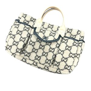 GUCCI グッチ チルドレンズ GGウール ハンドバッグ