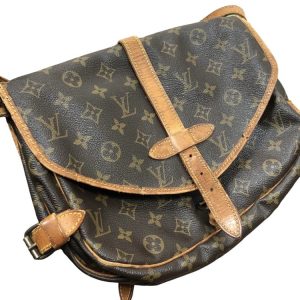 ルイヴィトン Louis Vuitton ソミュール ショルダー バッグ モノグラム