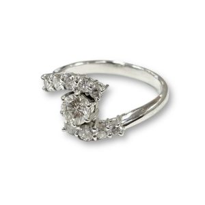 Pt900 ダイヤモンド リング