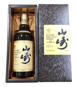 【完備品】山崎12年 サントリーピュアモルトウイスキー