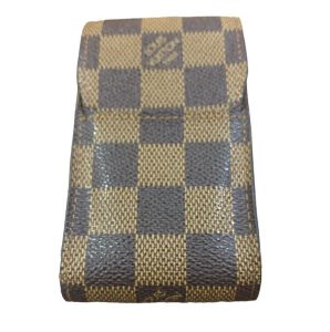 【角すれあり】LOUIS VUITTON ダミエ シガレットケース