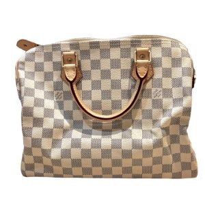 Louis Vuitton スピーディ30 ダミエアズール ハンドバッグ